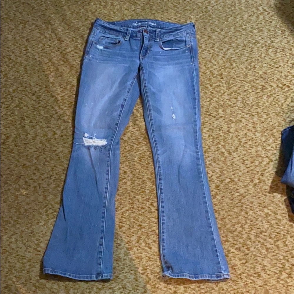 American Eagle skinny Kick boot cut  Jeans size 6